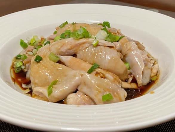 Cage free chicken with scallion oil 葱油鸡